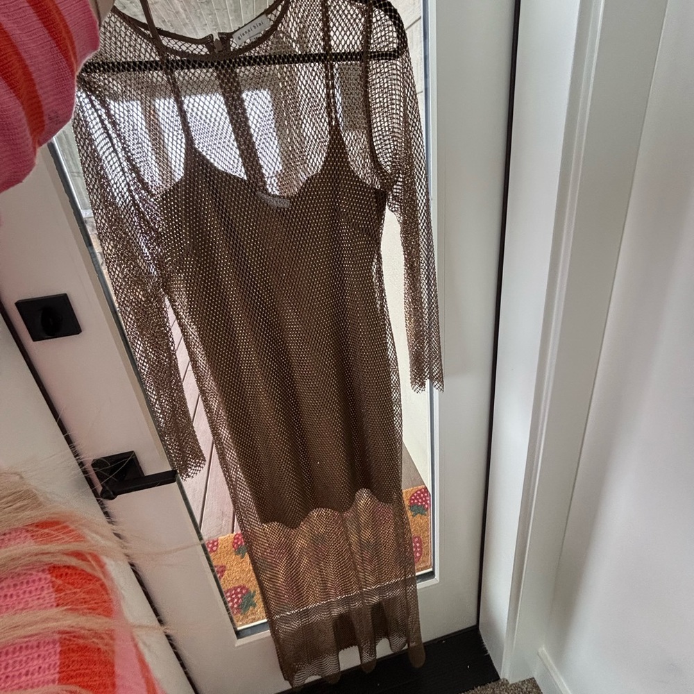 Gianni Bini mesh jewel dress